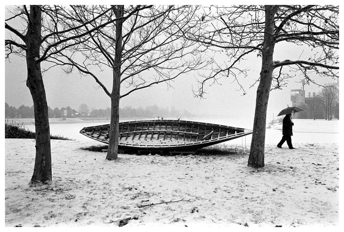 Boat in Snow