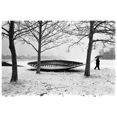 Boat in Snow