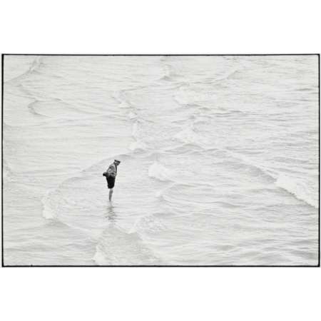 Brighton, England, 1966 (man in waves)