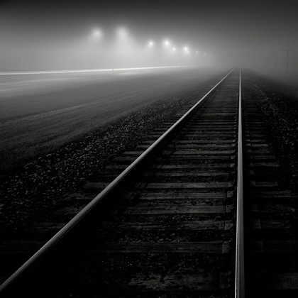 Foggy Night, Stafford, Texas