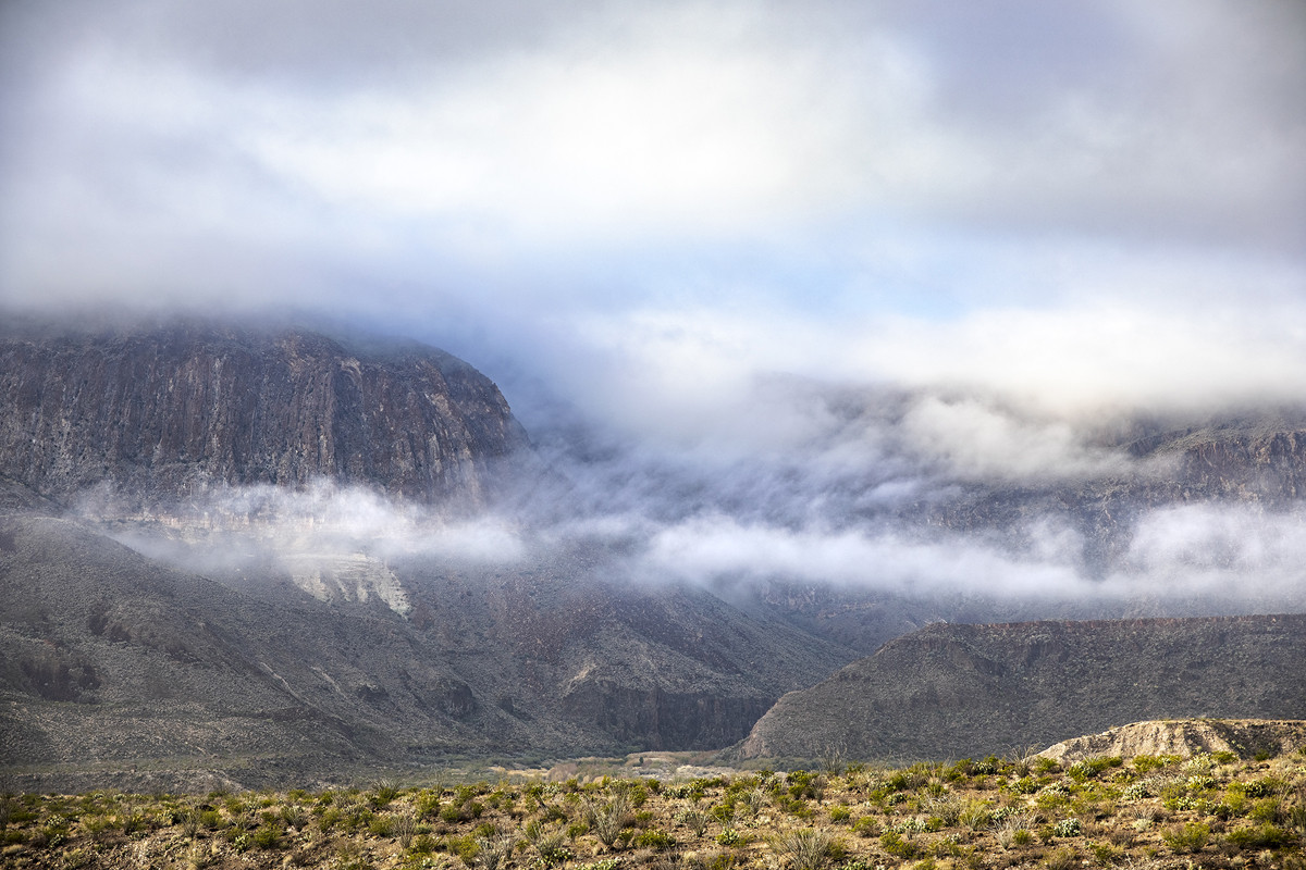 Rio Grande River Fog