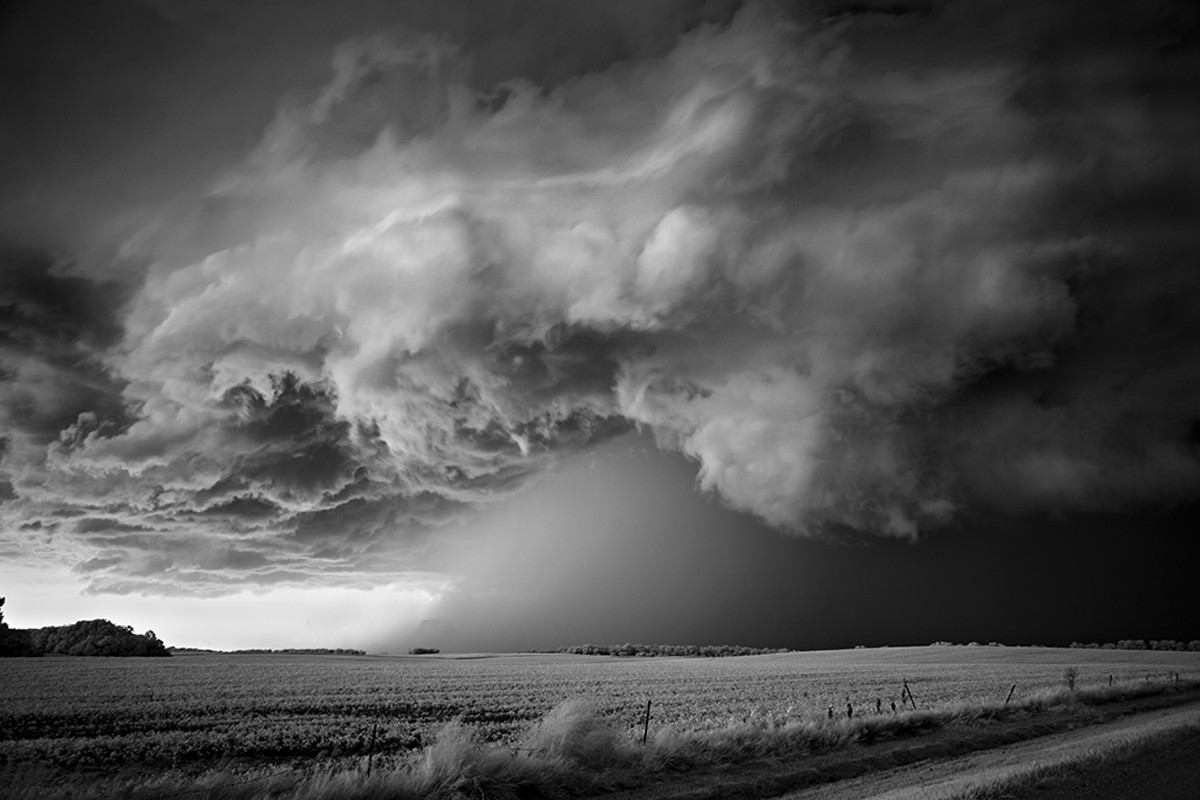 Storm Over Field