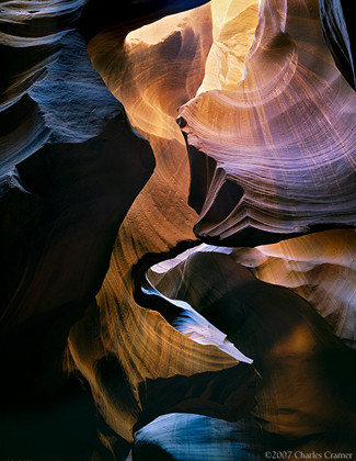 Interlocking Forms, Upper Antelope Canyon, Arizona