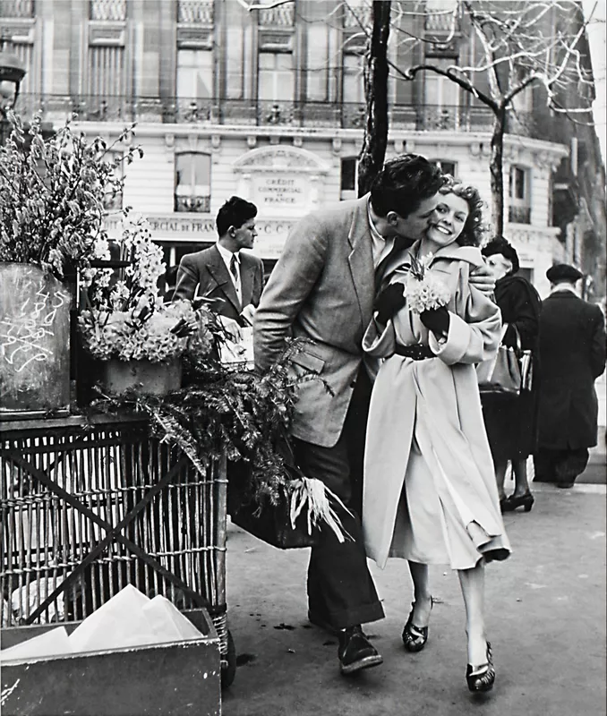 Robert Doisneau, Les Amoureux Aux Poireaux, Catherine Couturier Gallery