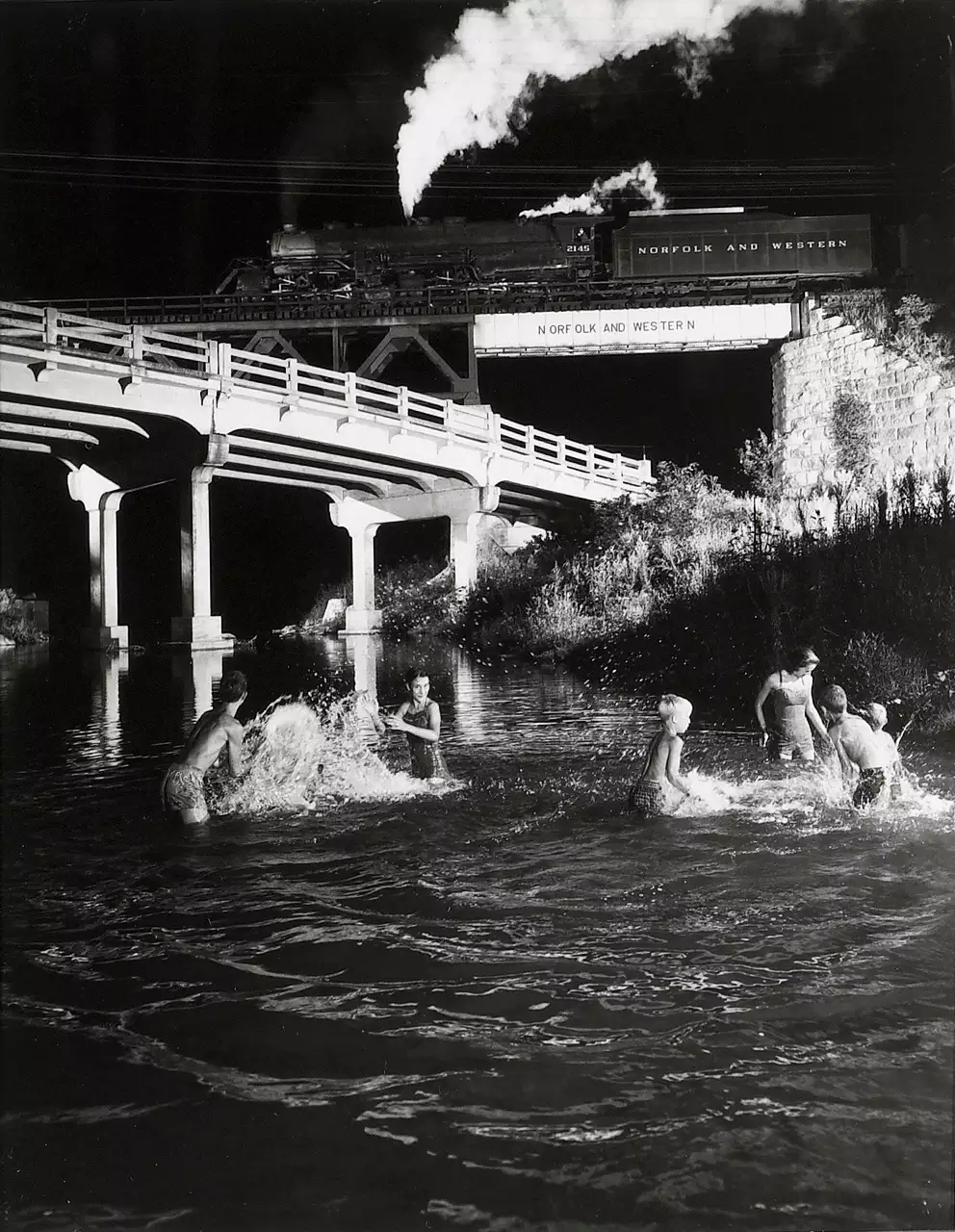 Winston Link, Hawksbill Creek Swimming Hole, Catherine Couturier Gallery