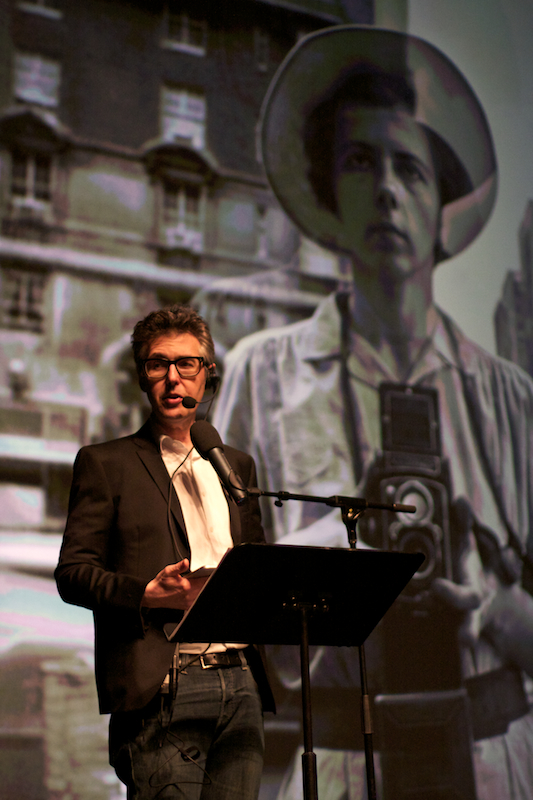 Ira Glass with Vivian Maier