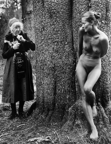 Judy Dater, Imogen and Twinka at Yosemite, 1974/2006