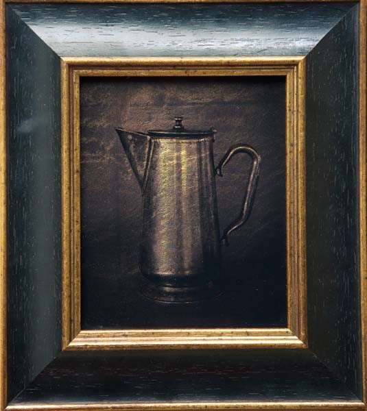 Kate Breakey, Silver Coffee Pot.