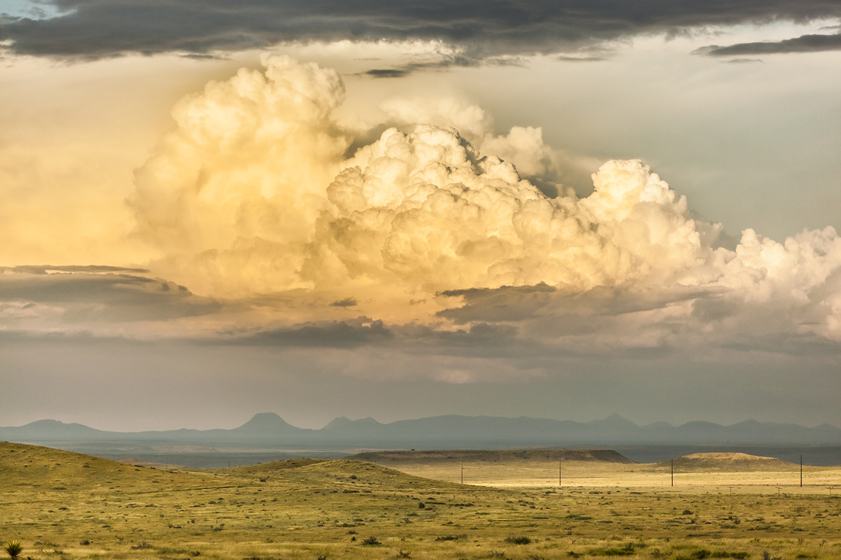 Kenny Braun, Desert Thundercloud, 2014, Catherine Couturier Gallery