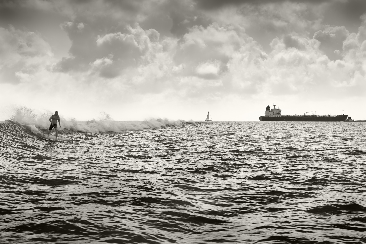 Kenny Braun Tanker Surfing