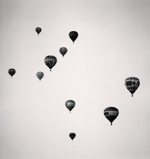 Michael Kenna Ten Balloons Albuquerque New Mexico 2006