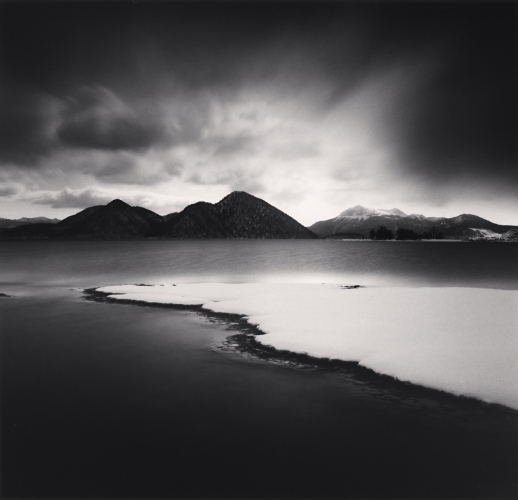 Breaking Light, Toya Lake, Hokkaido, Japan, Michael Kenna, Catherine Couturier Gallery