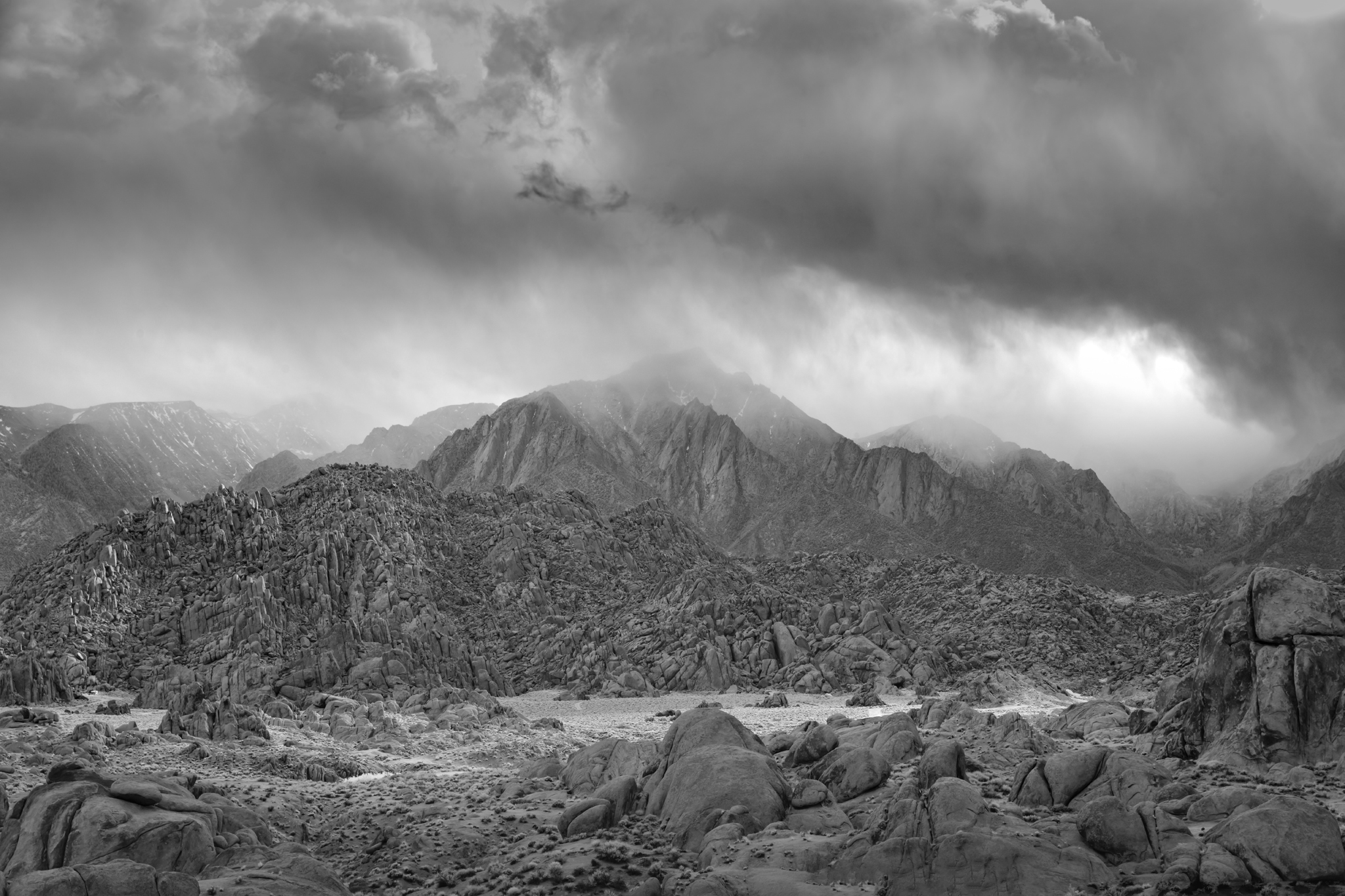 Mitch Dobrowner Storm Over Sierra Nevada