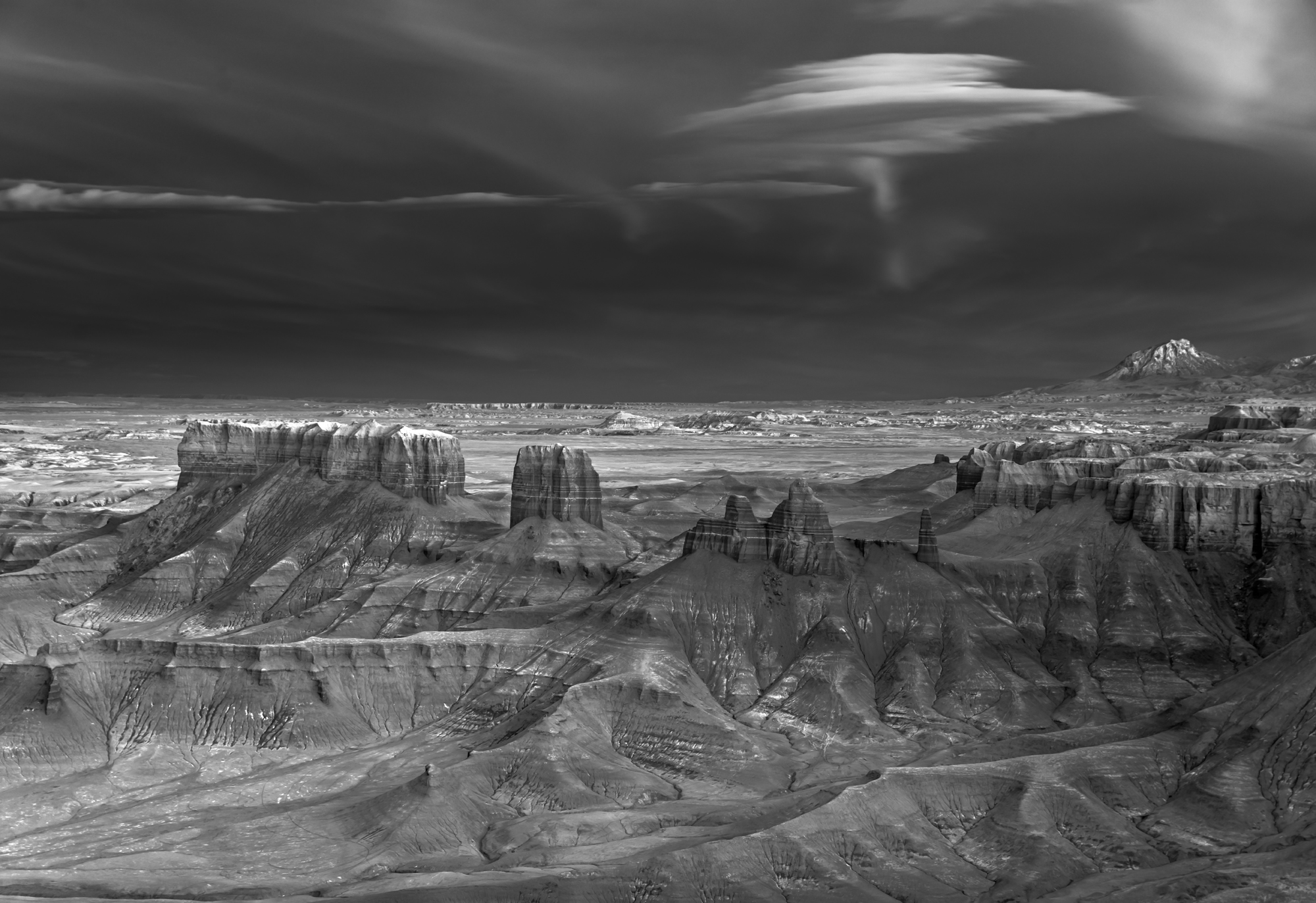 Mitch Dobrowner, Nacreous over Badlands, Catherine Couturier Gallery