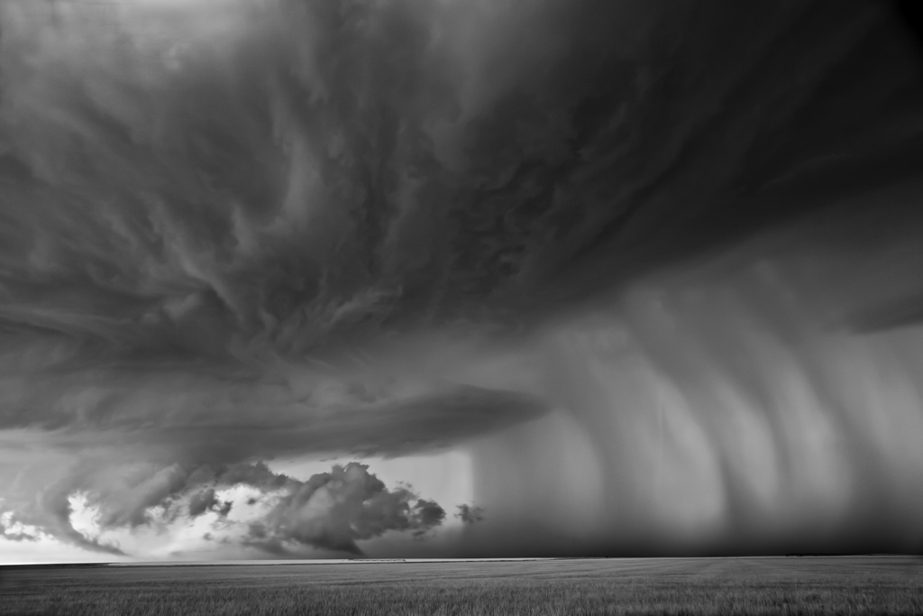 Mitch Dobrowner Rain Curtain, 2014 