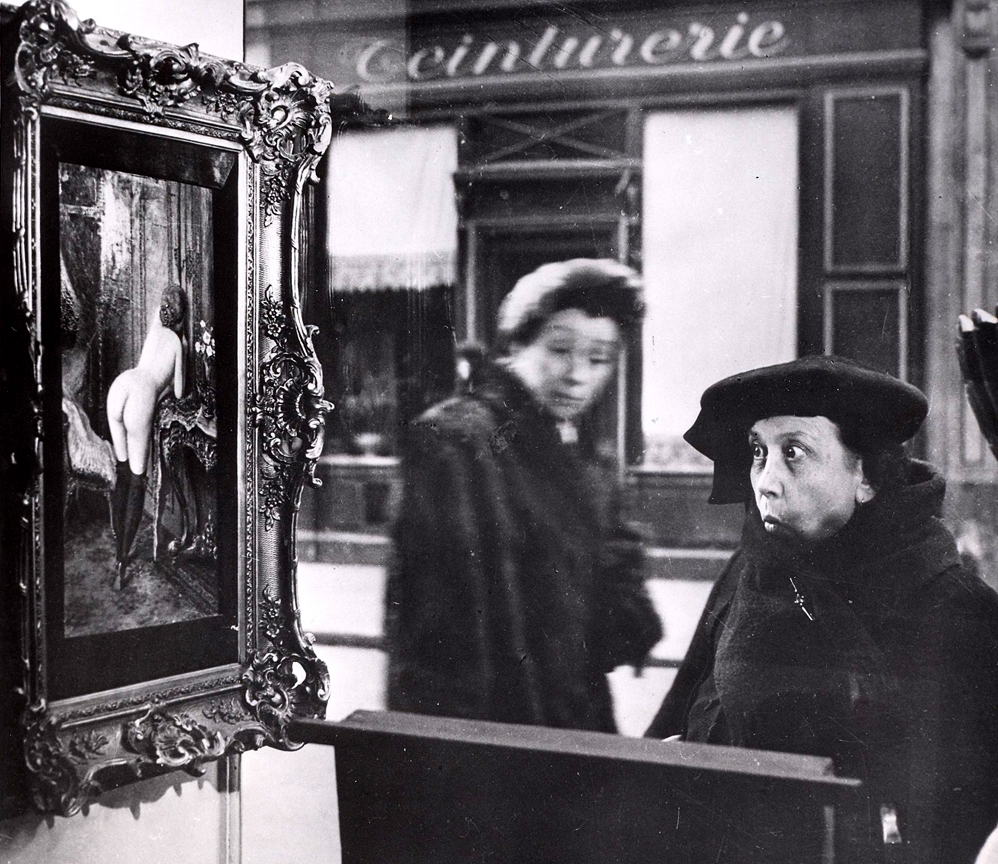 Robert Doisneau La Dame Indignee