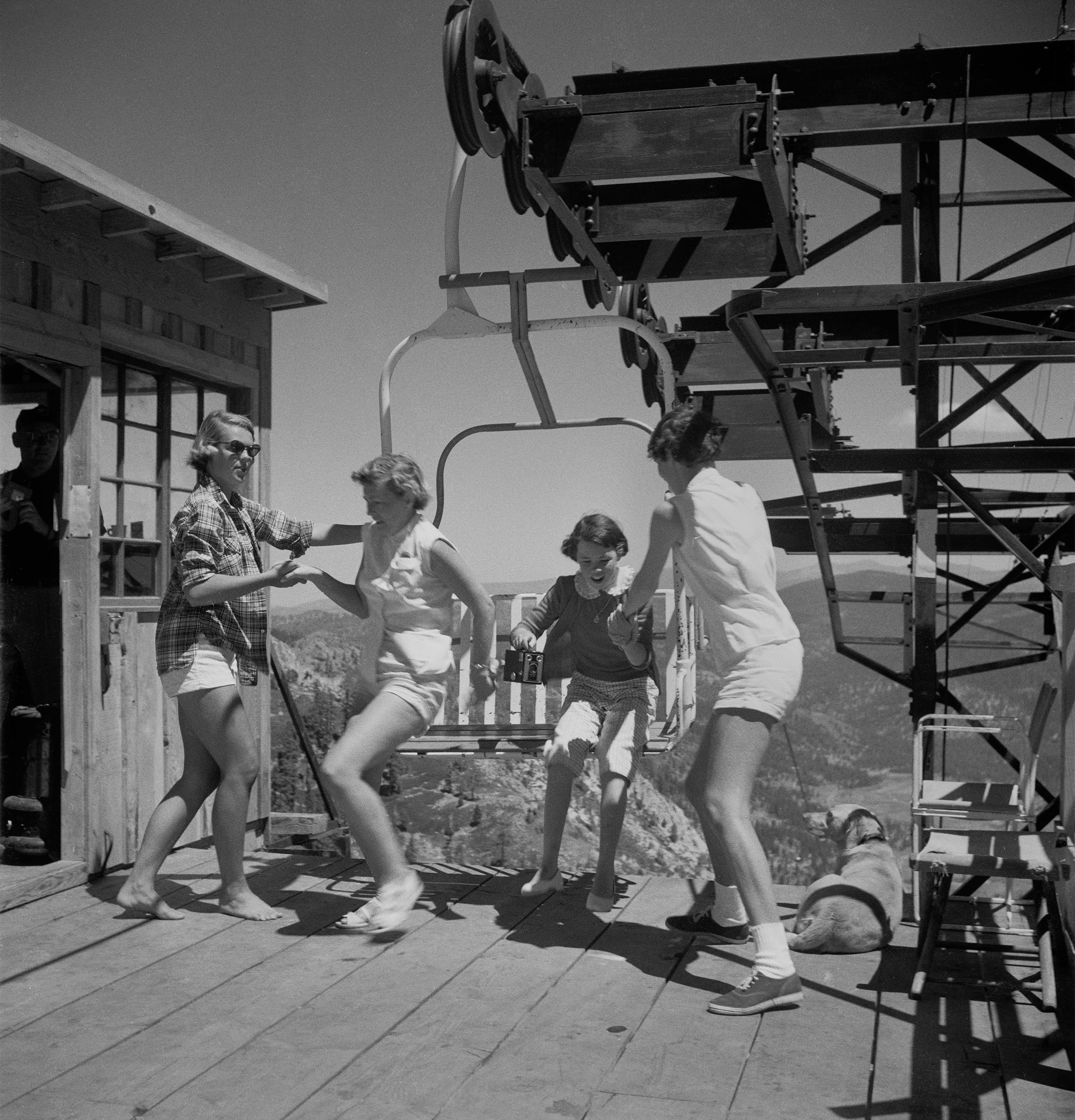 Ski Lift, Tahoe, CA - Todd Webb